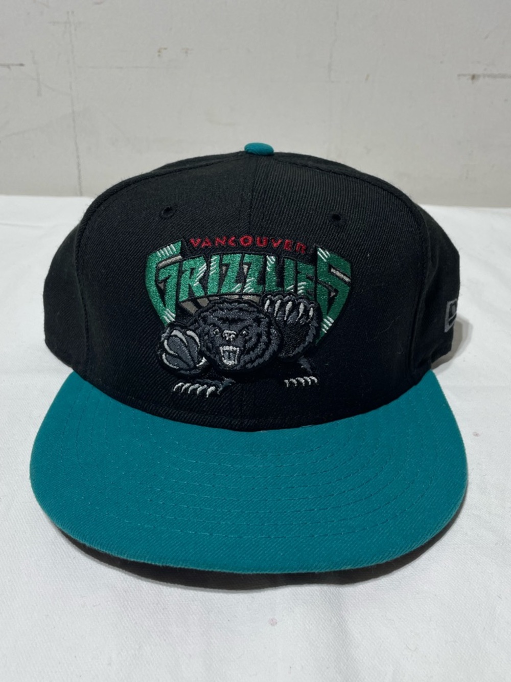 Vancouver Grizzlies Snapback Hat New Era 9FIFTY Hardwood Classics Wool Blend